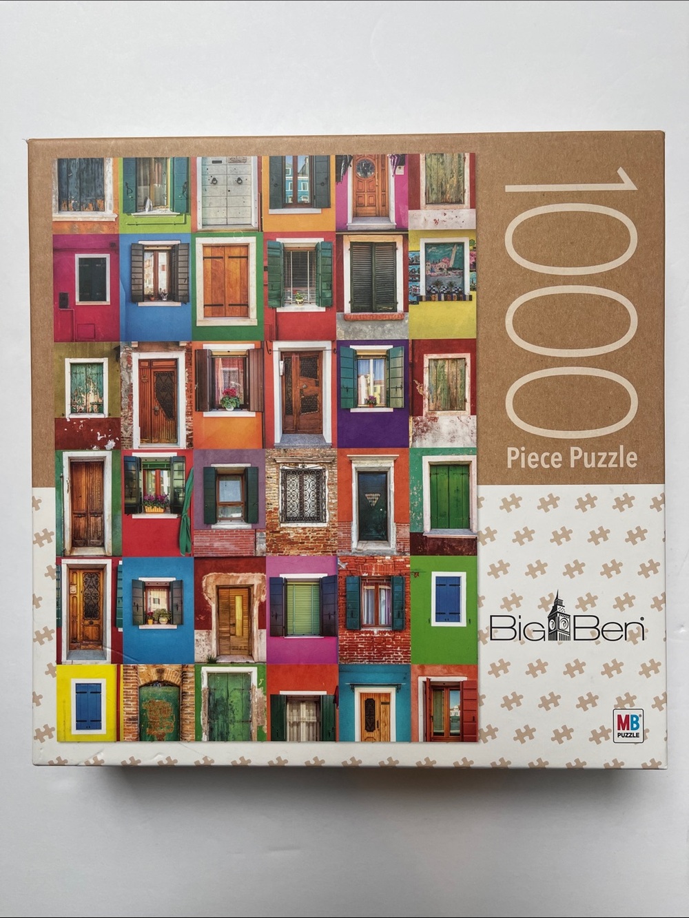 MB Big Ben Doors Windows 1000 Piece Puzzle